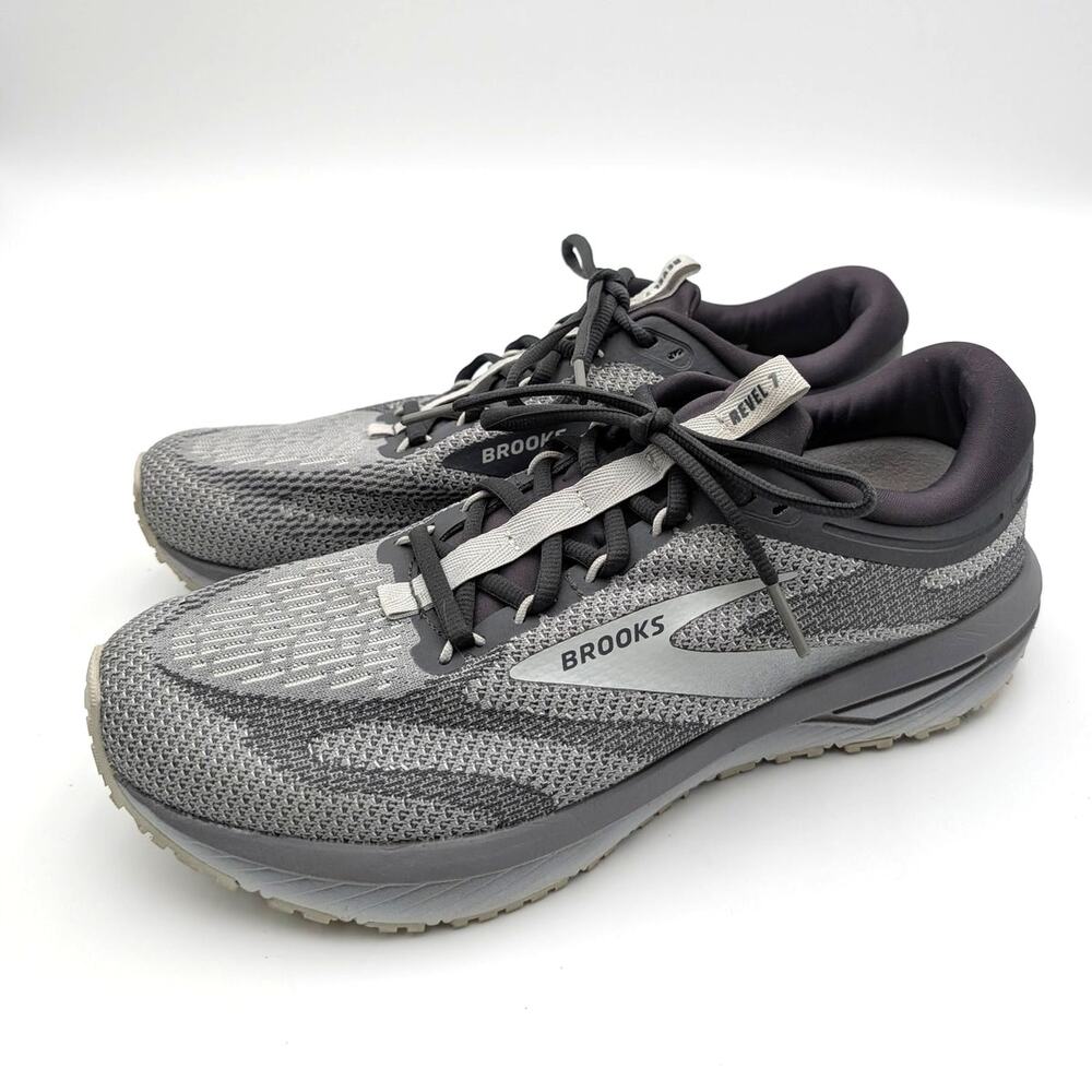 Brooks Revel 7 Hybrid Running Shoes Men's Primer/Blackened Pearl Size Us10 Eu44